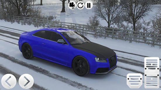 Highway Audi RS5 Simulator 5 APK screenshots 2