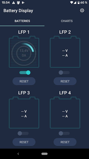 BatteryDisplay Screen 2