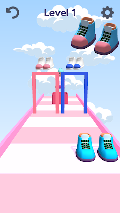 Shoes Run 3D- design evolution - Screenshot 2