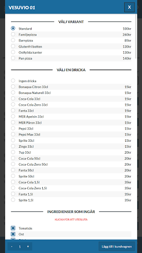 Sorena Pizza Screen 3
