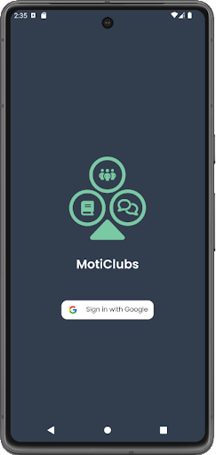 Android application MotiClubs - MNNIT screenshort