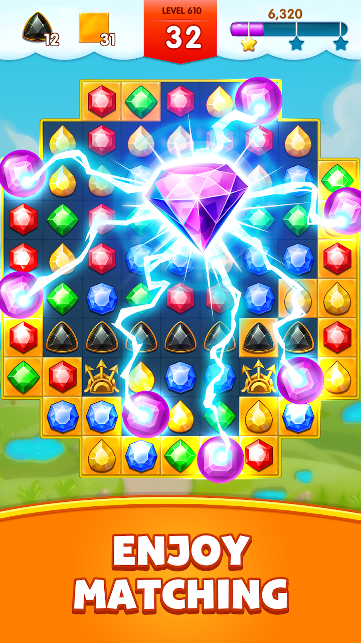 Hack Jewels Legend – Match 3 Puzzle