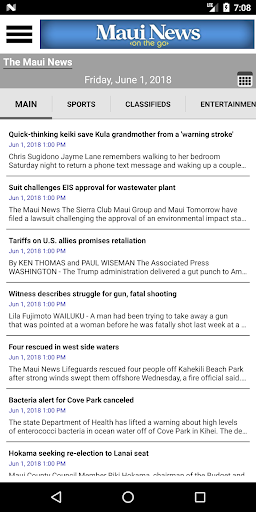Maui News On The Go Screen 3