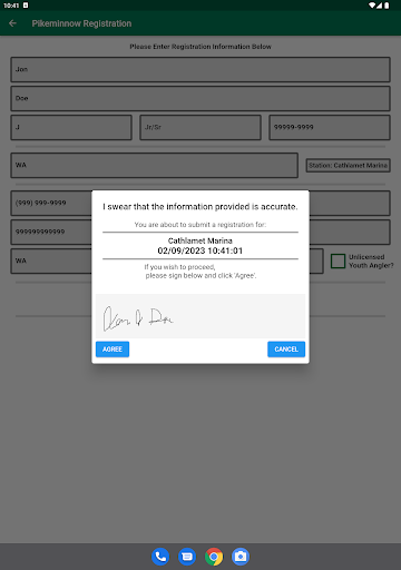 Pikeminnow Registration