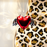 Cover Image of Tải xuống 4K Wallpaper HD - Glitter Leopard and Devils Heart 1.0.0 APK