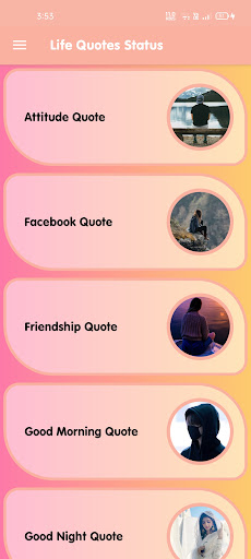 Quotes status Screen 3