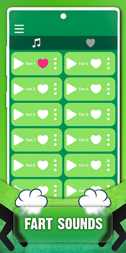 Fart sounds Prank app Screen 2