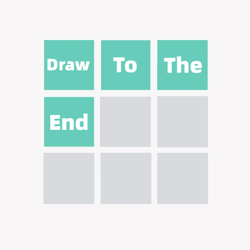 Draw to the end logo