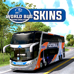 Cover Image of ダウンロード Skins World Bus Driving Simulator 9.8 APK