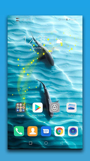 Shark Live Wallpaper Screen 3