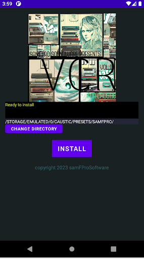Android application Caustic 3 Expansion Soundpack screenshort