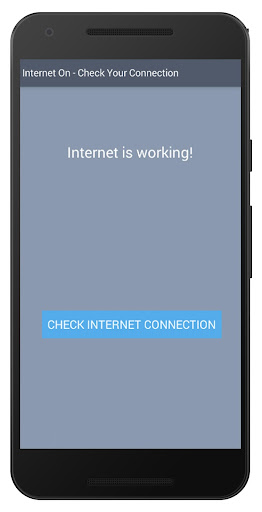 Internet On - Check Your Connection