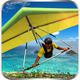Real Hang Gliding Game 3D Air Stunts Sky Diving icon