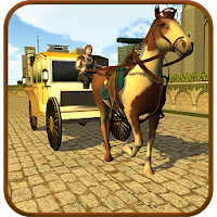 Городской симулятор всадника для перевозки лошадей