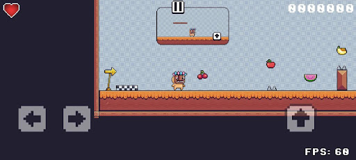 Android application Pixel Platformer 2D Game screenshort