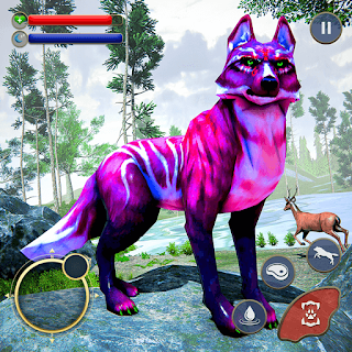 Wolf Sim: Offline Animal Games apk