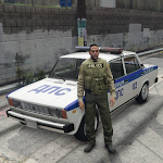 Police patrol: VAZ 2105 LADA