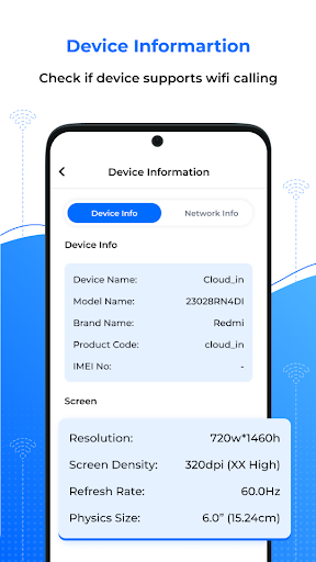 Wifi Calling : VoWiFi Screen 2