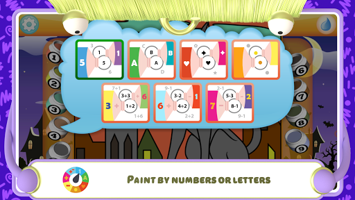 Color by Numbers - Halloween