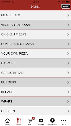 DIVINO PIZZERIA BARNSLEY Screen 2