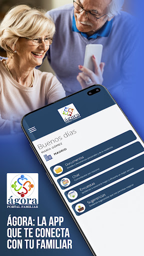 Android application Ágora Familiar screenshort