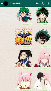 Stickers for WhatsApp Anime Unknown