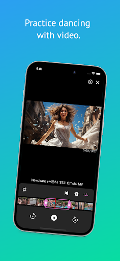 Android application Pracdance - practice dancing screenshort