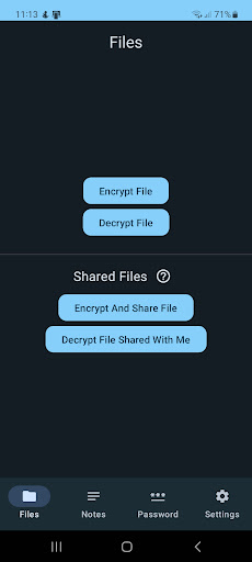 SecurePass: Passwords and File Screen 2