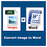 Image To Word, Text - Convert icon