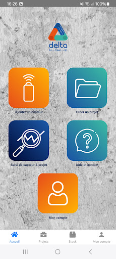 Android application FEELBAT screenshort