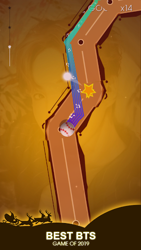 BTS Dancing Line KPOP Music Dance Line Tiles Game