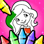 Princess Coloring Book for Kids & Games for Girls Apk