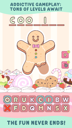 Game screenshot Sweet Hangman - Guessing Game mod apk