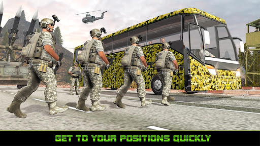Offroad US Army Bus Transport Screen 2