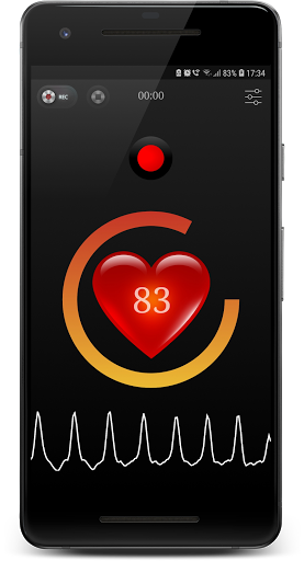 PulseFinder - Simple Heart Rat Screenshot 1 - AppWisp.com