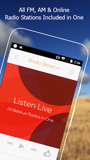 Android application All Belarus Radios in One screenshort