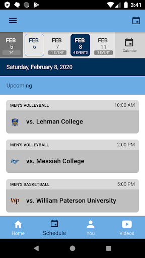 Kean University Athletics Screen 2