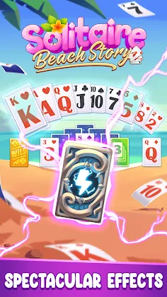 Solitaire Beach Story - Screenshot 3