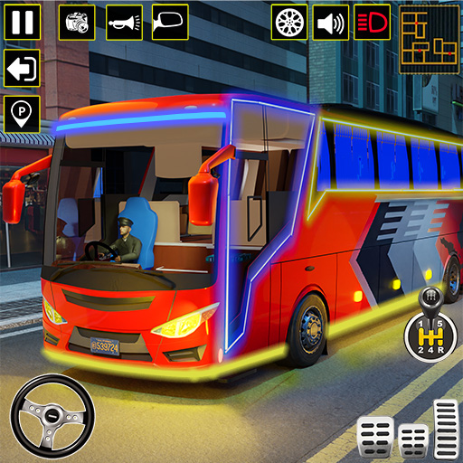 バスシミュレーターゲーム バス運転