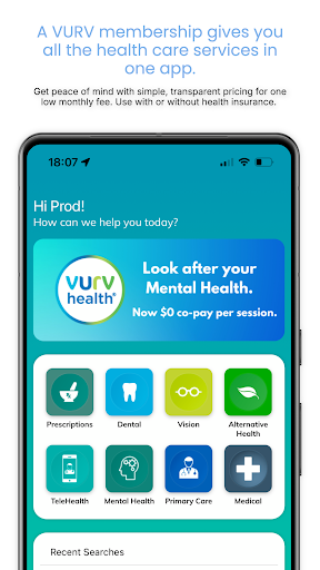VURVHealth Screen 2