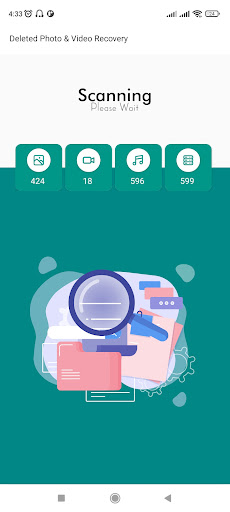 Android application Deleted Photo & Video Recovery screenshort