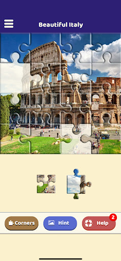 Beautiful Italy Jigsaw Puzzle Screen 2