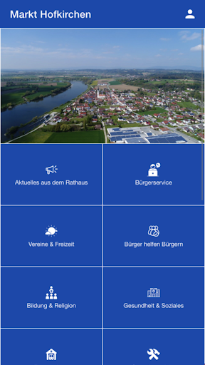 Android application Markt Hofkirchen screenshort