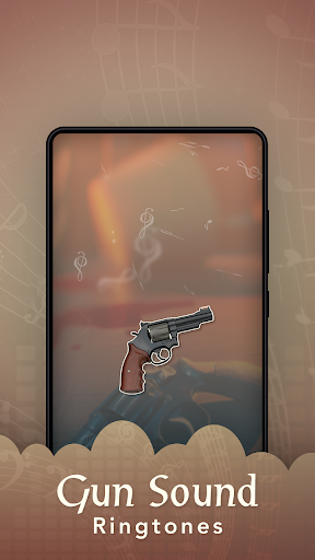 Android application Gun Sound Ringtone screenshort