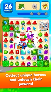 Sugar Heroes - match 3 game Screenshot