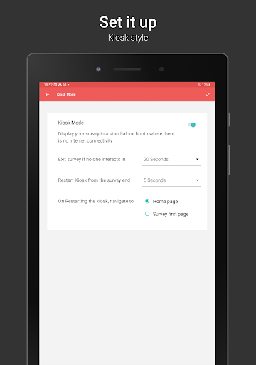 Screenshot of Zoho Survey - Offline Survey