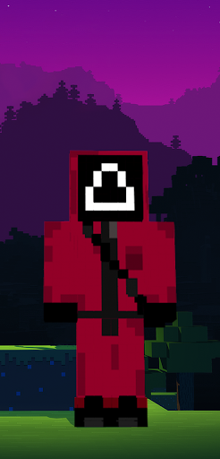 Squid Doll Skin for Minecraft Game