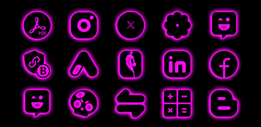 Neon-PinkPD Icon Pack screenshot 6