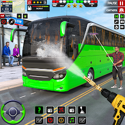 City Bus Driving: Bus Games 3D: imaxe da icona