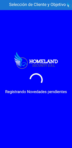 Android application Homeland Fichajes screenshort